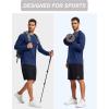 imageMAGCOMSEN Mens Long Sleeve Shirts UPF 50 Sun Protection Dry Fit Shirts Athletic Fishing Hiking Workout Rash GuardDark Blue