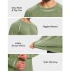 imageMAGCOMSEN Mens Long Sleeve Shirts UPF 50 Sun Protection Dry Fit Shirts Athletic Fishing Hiking Workout Rash GuardGreen
