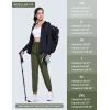 imageMAGCOMSEN Womens Hiking Pants Lightweight Quick Dry Athletic Running Joggers with Pockets Outdoor Travel SweatpantsArmy Green