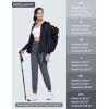 imageMAGCOMSEN Womens Hiking Pants Lightweight Quick Dry Athletic Running Joggers with Pockets Outdoor Travel SweatpantsDark Grey