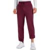 imageMAGCOMSEN Mens Fleece Joggers Winter Thermal Warm Pants Thicken Fleece Lined Athletic Casual Sweatpants with 3 PocketsWinered