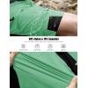 imageMAGCOMSEN Mens Hiking Shorts 5 Pockets Ripstop Quick Dry Summer Athletic Shorts for Workout Hiking CyclingMint Green