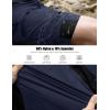imageMAGCOMSEN Mens Hiking Shorts 5 Pockets Ripstop Quick Dry Summer Athletic Shorts for Workout Hiking CyclingNavy