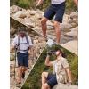 imageMAGCOMSEN Mens Hiking Shorts 5 Pockets Ripstop Quick Dry Summer Athletic Shorts for Workout Hiking CyclingNavy