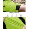 imageMAGCOMSEN Mens Hiking Shorts 5 Pockets Ripstop Quick Dry Summer Athletic Shorts for Workout Hiking CyclingYellow Green