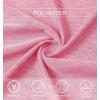 imageMAGCOMSEN Womens Short Sleeve Quick Dry TShirt Cool Wicking Moisture Workout Athletic Hiking Running Yoga Gym 2 Pack2 Packdark Grey pink