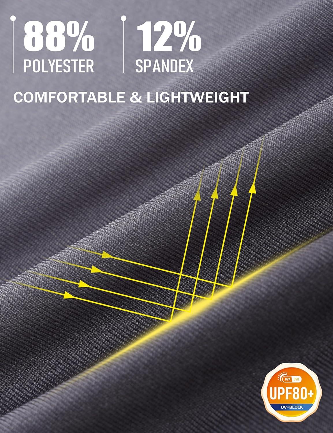 imageMAGCOMSEN Mens Muscle Tank Tops UPF80 Workout Tank Sleeveless Quick Dry Bodybuilding ShirtsBlack White