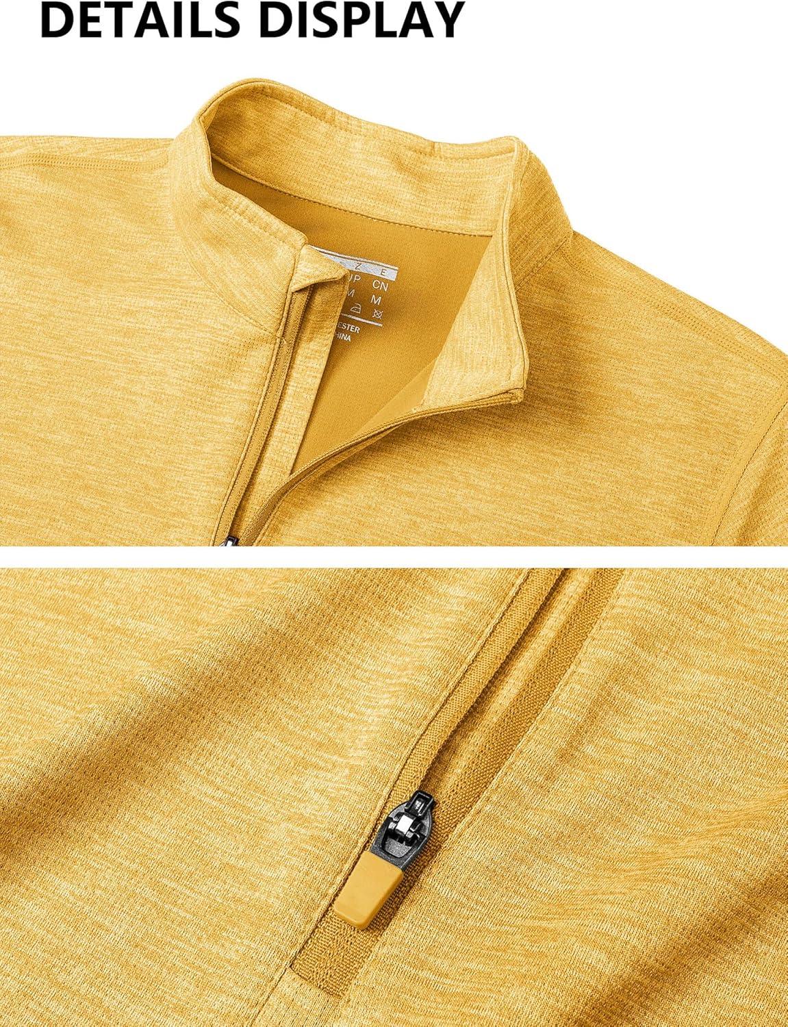 imageMAGCOMSEN Sun Long Protection Sleeve Zip Shirts Women Workout Pullover DryGinger