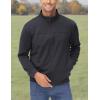 imageMAGCOMSEN Mens Track Jackets Lightweight FullZip Casual Coat Workout Running Athletic Active Jacket With PocketsBlack
