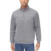 imageMAGCOMSEN Mens Track Jackets Lightweight FullZip Casual Coat Workout Running Athletic Active Jacket With PocketsLight Grey