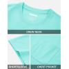 imageMAGCOMSEN Mens Pocket Tee Shirts UPF 80 Sun Protection Shirts Lightweight Moisture Wicking Crewneck Casual Summer TeesBlue