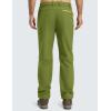 imageMAGCOMSEN Mens Snow Ski Pants Fleece Lined Winter Water Resistant Insulated Work Hiking Snowboard Pants 4 PocketsDark Green