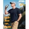 imageMAGCOMSEN Mens TShirts Short Sleeve UPF 80 Sun Protection Lightweight Moisture Wicking Casual Crew Neck Basic TeesNavy