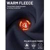 imageMAGCOMSEN Mens Quarter Zip Pullover Polar Fleece Sweatshirt Casual Long Sleeve Shirts for Men Winter Fall ThermalNavy
