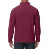 imageMAGCOMSEN Mens Quarter Zip Pullover Polar Fleece Sweatshirt Casual Long Sleeve Shirts for Men Winter Fall ThermalWine Red