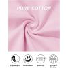 imageMAGCOMSEN Womens Cotton TShirts ShortSleeve Shirts CrewNeck Tops ClassicFit Breathable Casual Summer TeesAlight Pink