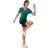 imageMAGCOMSEN Workout Tops for Women UPF 50 Quick Dry Short Sleeve Sun Protection VNeck Shirts Lightweight Hiking T ShirtsJade Green