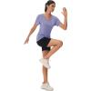 imageMAGCOMSEN Workout Tops for Women UPF 50 Quick Dry Short Sleeve Sun Protection VNeck Shirts Lightweight Hiking T ShirtsLight Purple