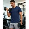 image:imageMAGCOMSEN Mens Short Sleeve UPF 50 TShirt Quick Dry Workout Athletic Running Swim Tops Tee Rash Guard Performance Shirts04navy