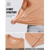 image:imageMAGCOMSEN Mens Short Sleeve UPF 50 TShirt Quick Dry Workout Athletic Running Swim Tops Tee Rash Guard Performance ShirtsApricot