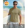 image:imageMAGCOMSEN Mens Short Sleeve UPF 50 TShirt Quick Dry Workout Athletic Running Swim Tops Tee Rash Guard Performance ShirtsDull Cyan