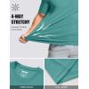 image:imageMAGCOMSEN Mens Short Sleeve UPF 50 TShirt Quick Dry Workout Athletic Running Swim Tops Tee Rash Guard Performance ShirtsGrey Green