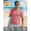 image:imageMAGCOMSEN Mens Short Sleeve UPF 50 TShirt Quick Dry Workout Athletic Running Swim Tops Tee Rash Guard Performance ShirtsGrey Pink