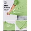 image:imageMAGCOMSEN Mens Short Sleeve UPF 50 TShirt Quick Dry Workout Athletic Running Swim Tops Tee Rash Guard Performance ShirtsLight Green