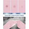 image:imageMAGCOMSEN Mens Short Sleeve UPF 50 TShirt Quick Dry Workout Athletic Running Swim Tops Tee Rash Guard Performance ShirtsLight Pink