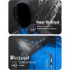 image:imageMAGCOMSEN Mens Waterproof Rain Jacket with Hood Windbreaker 4 Pockets Raincoat for Hiking Camping Fishing Travel