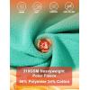 image:imageMAGCOMSEN Womens Fleece Lined Sweatshirt Crewneck Cotton Pullover Fall Winter Casual Long Sleeve Warm Soft TopsMint Green