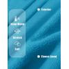image:imageMAGCOMSEN Womens Fleece Lined Zip Up Hoodies Casual Hooded Jacket Workout Full Zip Sweatshirts Pocket CoatsBright Blue