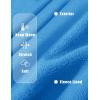 image:imageMAGCOMSEN Womens Fleece Lined Zip Up Hoodies Casual Hooded Jacket Workout Full Zip Sweatshirts Pocket CoatsIce Blue