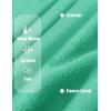 image:imageMAGCOMSEN Womens Fleece Lined Zip Up Hoodies Casual Hooded Jacket Workout Full Zip Sweatshirts Pocket CoatsMint Green