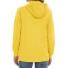 image:imageMAGCOMSEN Womens Fleece Lined Zip Up Hoodies Casual Hooded Jacket Workout Full Zip Sweatshirts Pocket CoatsYellow