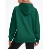 image:imageMAGCOMSEN Womens Hoodies Fleece Sherpa Lined Pullover Winter Warm Trendy Hooded Sweatshirt with PocketEmerald