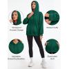 image:imageMAGCOMSEN Womens Hoodies Fleece Sherpa Lined Pullover Winter Warm Trendy Hooded Sweatshirt with PocketEmerald