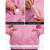 image:imageMAGCOMSEN Womens Hoodies Fleece Sherpa Lined Pullover Winter Warm Trendy Hooded Sweatshirt with PocketPink