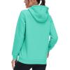 image:imageMAGCOMSEN Womens Hoodies Thick Fleece Lined Hooded Sweatshirt Warm Sherpa Lined Heavyweight Pullover with PocketMint Green