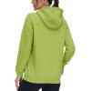 image:imageMAGCOMSEN Womens Hoodies Thick Fleece Lined Hooded Sweatshirt Warm Sherpa Lined Heavyweight Pullover with PocketOlive Green