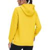 image:imageMAGCOMSEN Womens Hoodies Thick Fleece Lined Hooded Sweatshirt Warm Sherpa Lined Heavyweight Pullover with PocketYellow