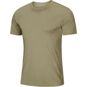 image:imageMAGCOMSEN Mens Short Sleeve UPF 50 TShirt Quick Dry Workout Athletic Running Swim Tops Tee Rash Guard Performance ShirtsDull Cyan