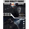image:imageMAGCOMSEN Womens Ski Jacket Snow Winter Coat Waterproof Insulated Warm Fleece Thermal Skiing Jacket Windproof RaincoatBlack