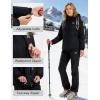 image:imageMAGCOMSEN Womens Ski Jacket Snow Winter Coat Waterproof Insulated Warm Fleece Thermal Skiing Jacket Windproof RaincoatBlack