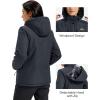 image:imageMAGCOMSEN Womens Ski Jacket Snow Winter Coat Waterproof Insulated Warm Fleece Thermal Skiing Jacket Windproof RaincoatCarbongrey