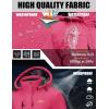 image:imageMAGCOMSEN Womens Ski Jacket Snow Winter Coat Waterproof Insulated Warm Fleece Thermal Skiing Jacket Windproof RaincoatRosered