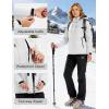 image:imageMAGCOMSEN Womens Ski Jacket Snow Winter Coat Waterproof Insulated Warm Fleece Thermal Skiing Jacket Windproof RaincoatWhite