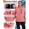 image:imageMAGCOMSEN Womens Ski Jacket Waterproof Insulated Warm Winter Coat Thermal Windproof Snow Jacket Fleece Lined RaincoatAquared