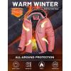 image:imageMAGCOMSEN Womens Ski Jacket Waterproof Insulated Warm Winter Coat Thermal Windproof Snow Jacket Fleece Lined RaincoatAquared