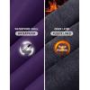 image:imageMAGCOMSEN Womens Ski Jacket Waterproof Insulated Warm Winter Coat Thermal Windproof Snow Jacket Fleece Lined RaincoatDeeppurple